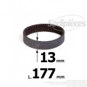 Courroie pour électro portatif 177x13