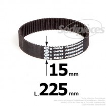 Courroie pour électro portatif 225x15