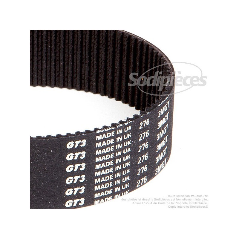 Courroie pour électro portatif 276x25