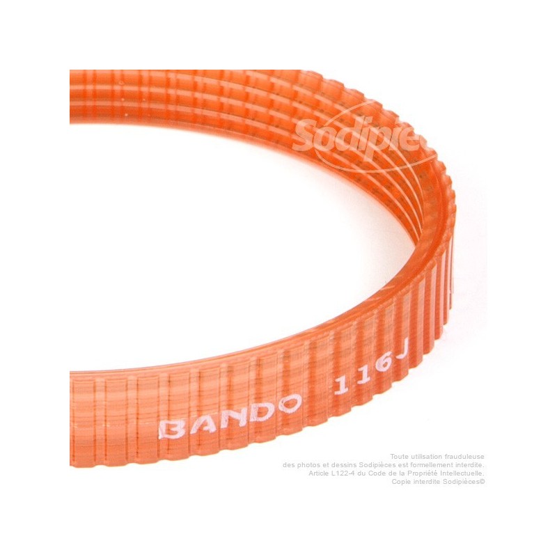 Courroie pour électro portatif 293,5x12