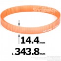 Courroie pour électro portatif 343,8x14,4