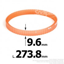 Courroie pour électro portatif 273,8x9,6