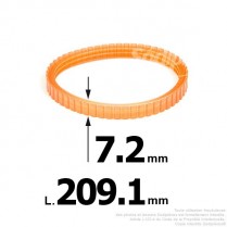 Courroie pour électro portatif 209,1x7,2
