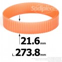 Courroie pour électro portatif 273,8x21,6