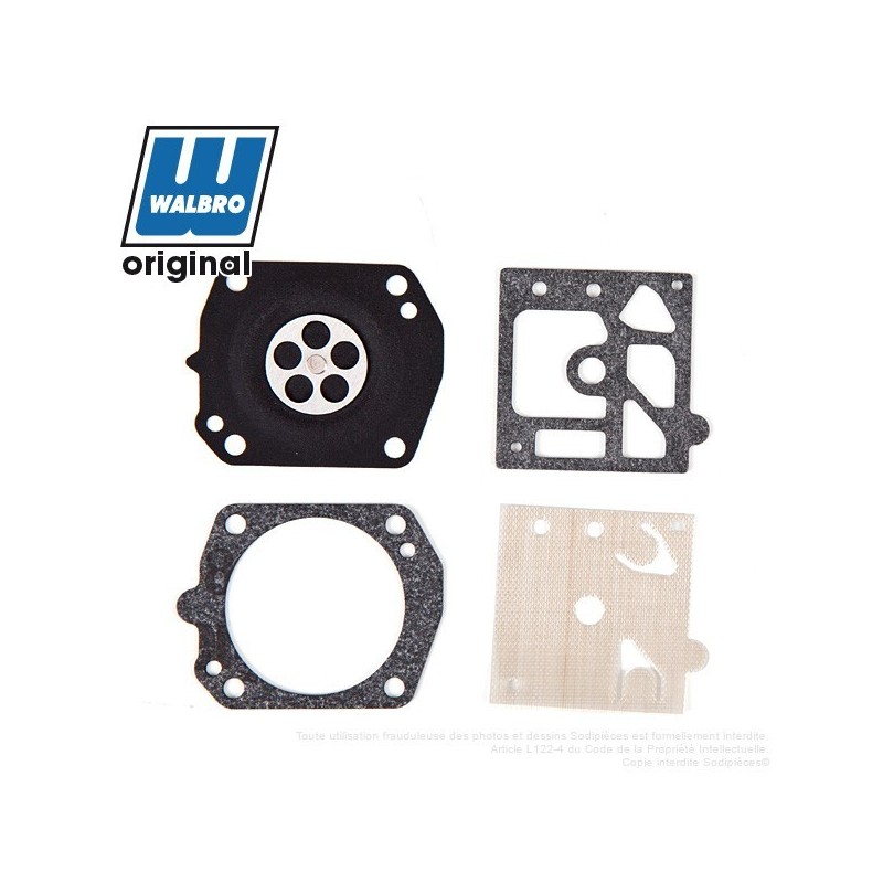 Kit membranes pour carburateur Walbro réérence D22-WAT