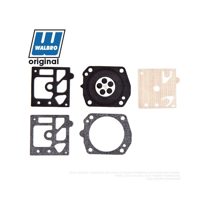 Walbro® : Kit de membrane de carburateur WALBRO® D10-SDC