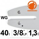 Guide tronçonneuse Kerwood. 40 cm, 3/8"LP. 1,3 mm. 16B2KCWG