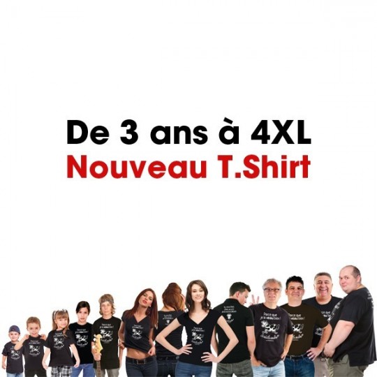 T.Shirt : " Parce que je le veau bien ! " 5/6 ans