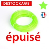 Fil à Prix Promo. Etoilé vert. Anneau 3 mm x 10 m