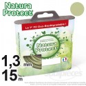 Fil Natura Protect Oxo-biodégradable, coque rond 1,3 mm x 15 m