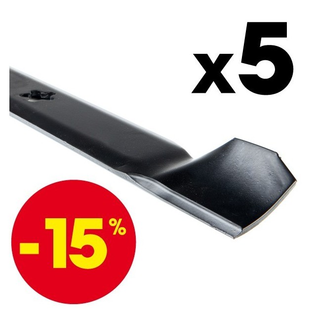 Lame. Coupe 46 cm. Section 57 x 4.  Alésage étoilé 5 pointes. Par 5