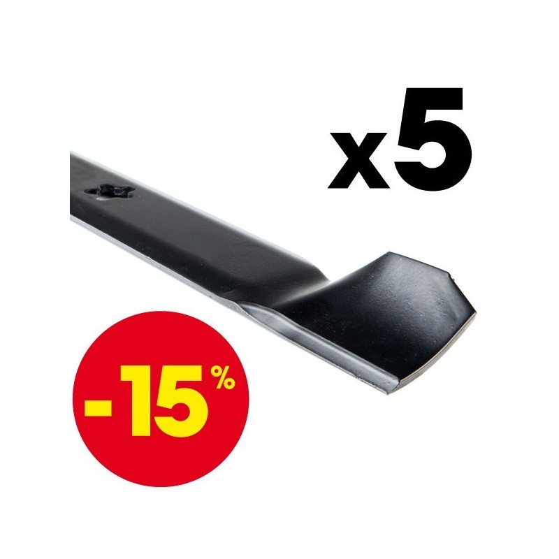 Lame. Coupe 46 cm. Section 57 x 4.  Alésage étoilé 5 pointes. Par 5