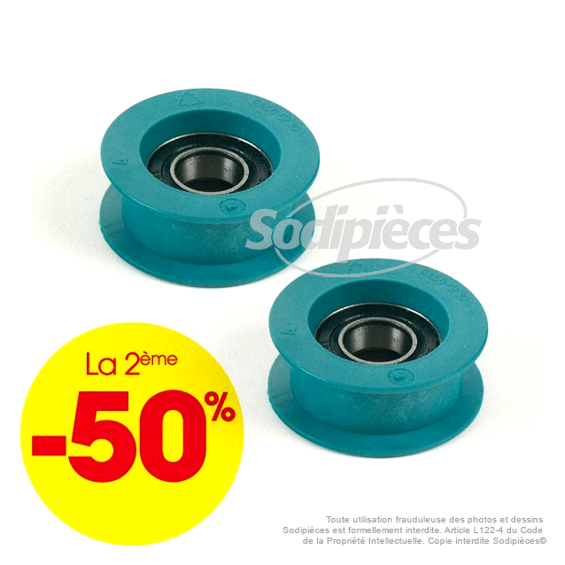 Poulie pour CASTEL GARDEN 25601558/2.  2560150/0