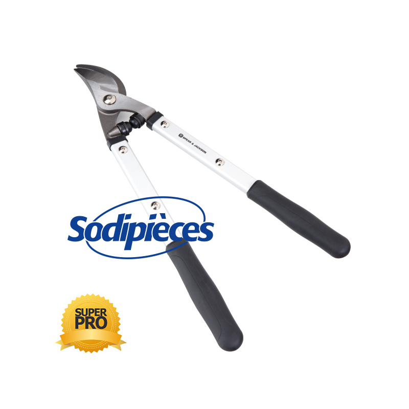 Cisaille à haie pro 60 cm manches carrés en aluminium