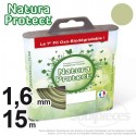 Fil Natura Protect Oxo-biodégradable, coque rond 1,6 mm x 15 m