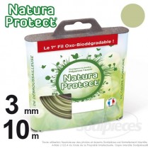 Fil débroussailleuse Natura Protect, coque rond 1,3 mm x 15 m