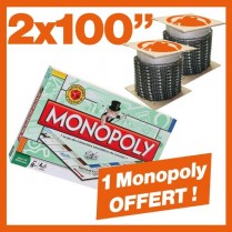 2 Chaînes Kerwood 100". 1 Monopoly tradition ! 