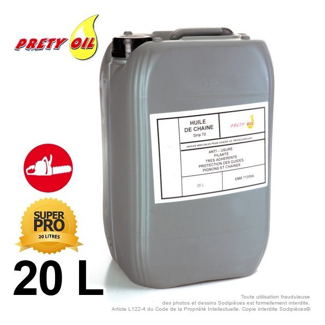 Huile de chaîne ISO VI° 180 / 20 L