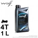 Huile 2 roues. Wolf Chrono 4Temps 10W40. 1 Litre