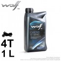 Huile 2 roues. Wolf Chrono 4Temps 10W60. 1 Litre