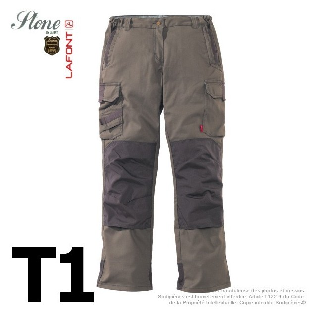 2 pantalons Stone by Lafont : 1 tshirt OFFERT !