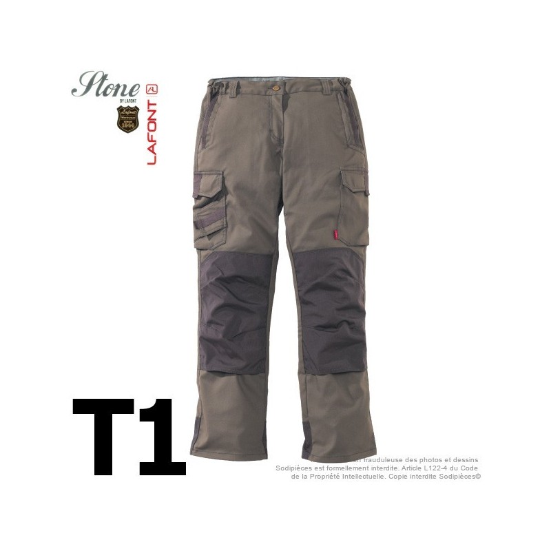 2 pantalons Stone by Lafont : 1 tshirt OFFERT !