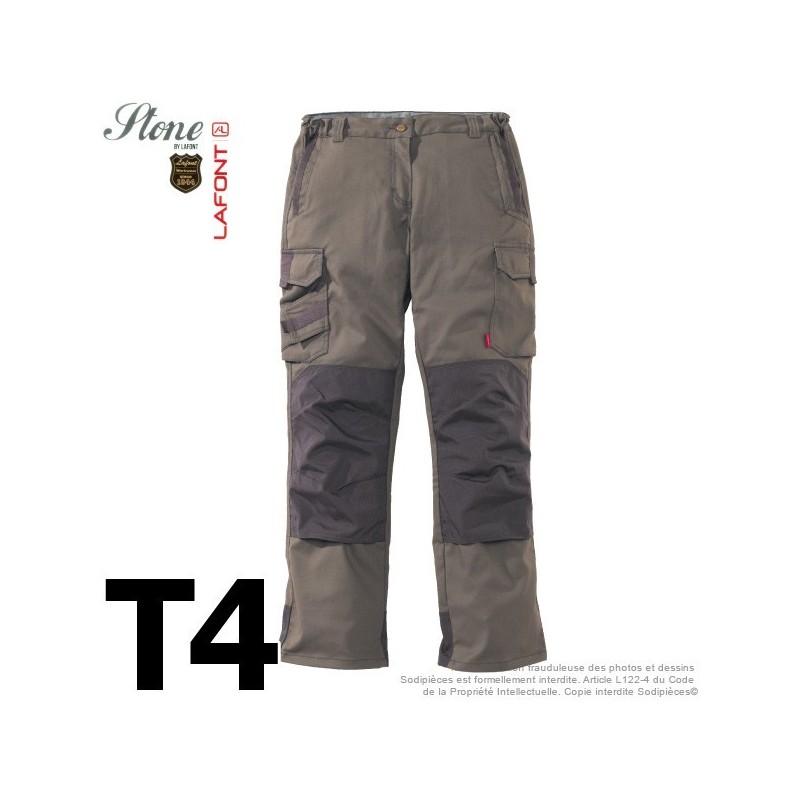 2 pantalons Stone by Lafont : 1 tshirt OFFERT !