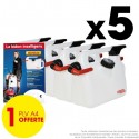 Bidon intelligent 6 litres. Par 5. Pratique, économique, écologique.