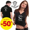 T.Shirt : " Parce que je le veau bien ! " -50% sur le 2ème