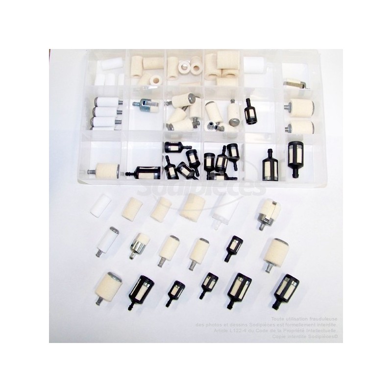  Assortiment Filtres à essence