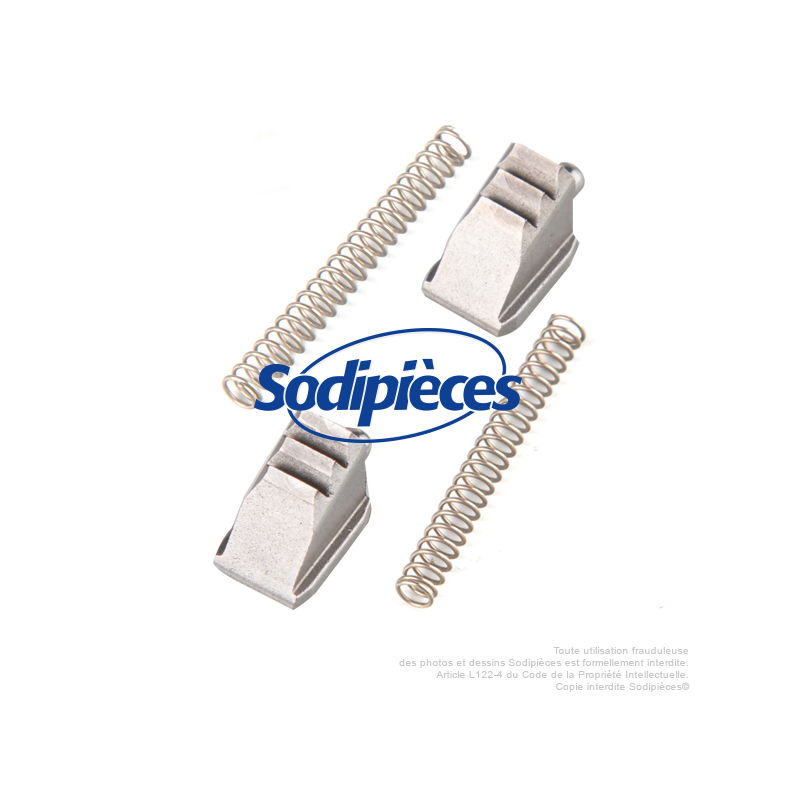 Kit 2 taquets goupille + 2 ressorts pour tête Speed