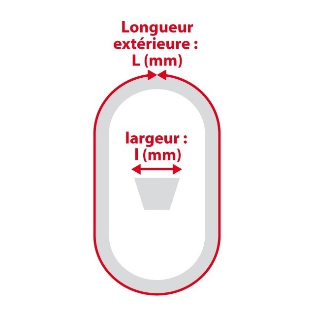 Courroie 1600DS8M25 Double Denture. 25 mm x 1600 mm.