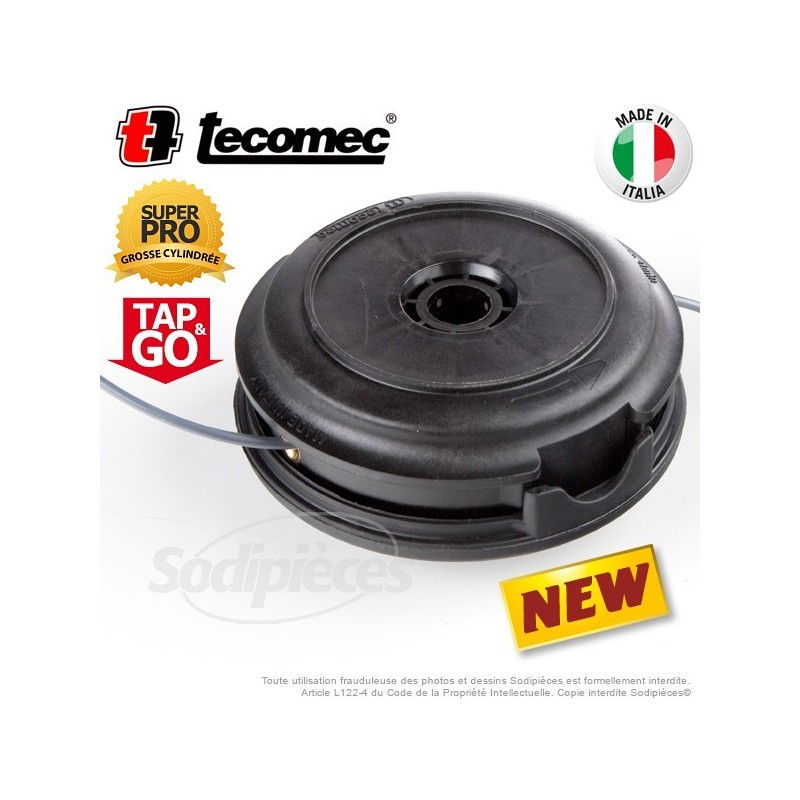  Tête débroussailleuse SuperPro diam. 130 mm. Sans adaptateur