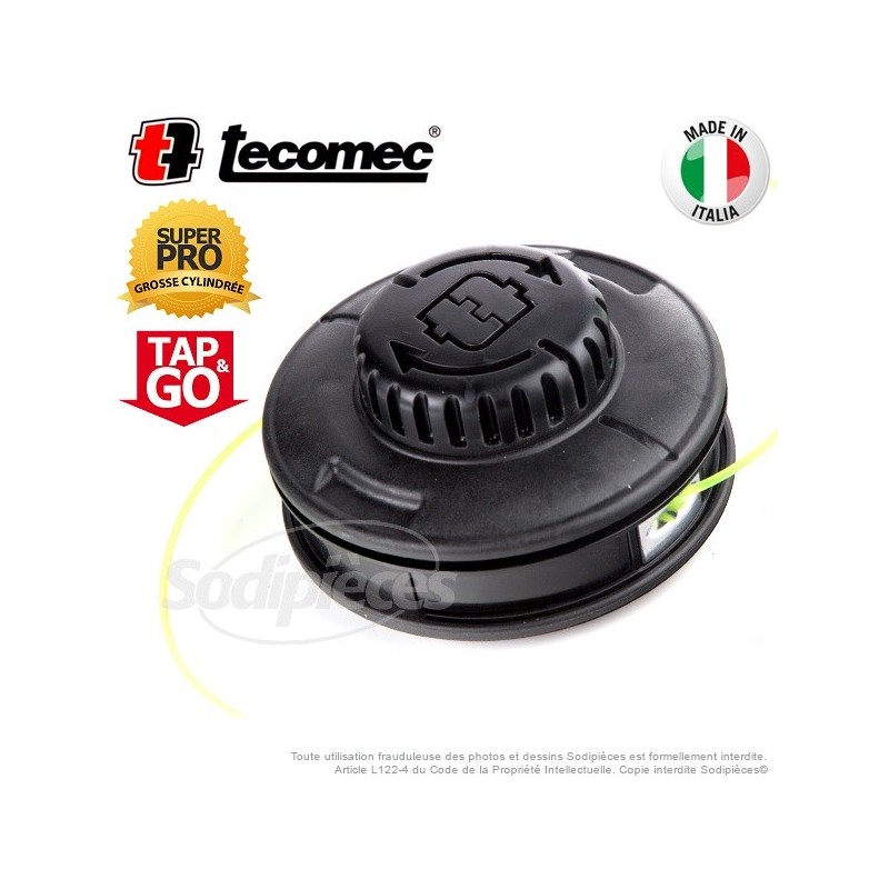 Tête débroussailleuse Easy Work. Tap'N'Go. diam.130 mm. Neutre