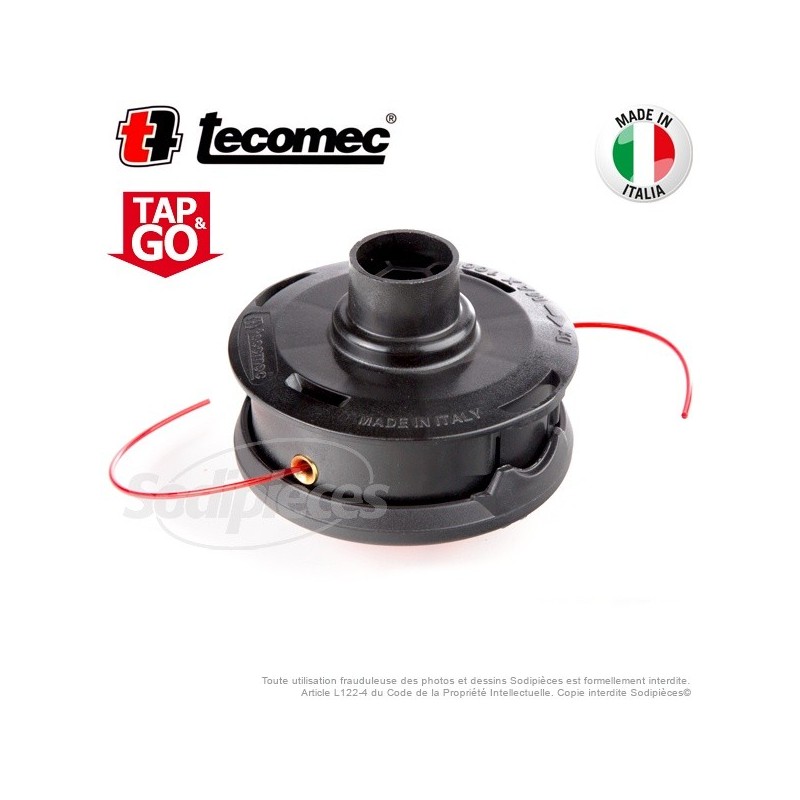 Mini tête débroussailleuse Easy Load. Pour Mc Culloch