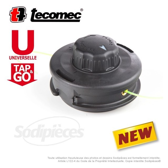 Tête débroussailleuse Easy Load diam. 109 mm. Universelle