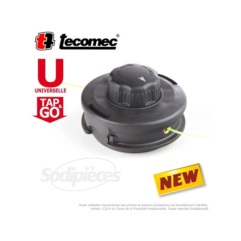 Tête débroussailleuse Easy Load diam. 109 mm. Universelle