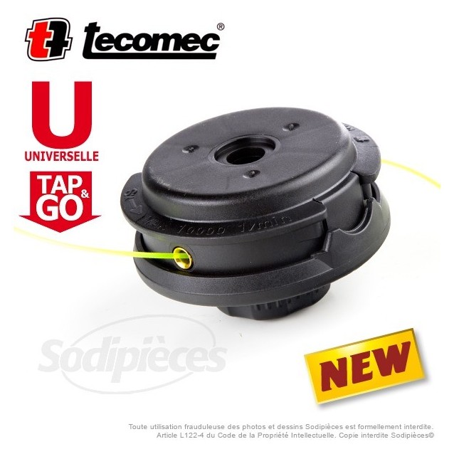 Tête débroussailleuse Easy Load diam. 109 mm. Universelle