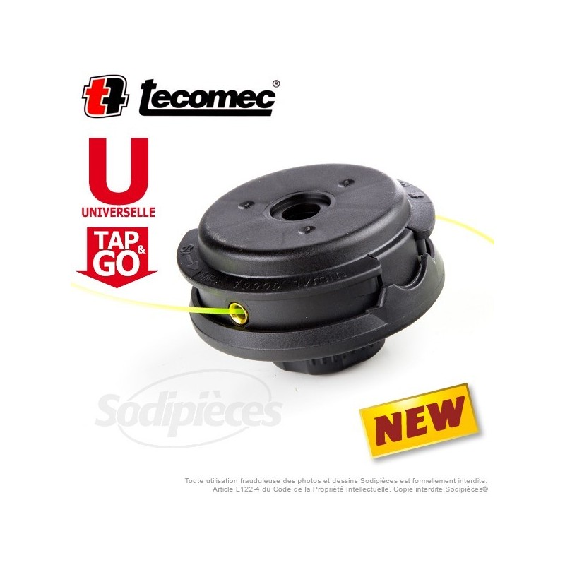 Tête débroussailleuse Easy Load diam. 109 mm. Universelle