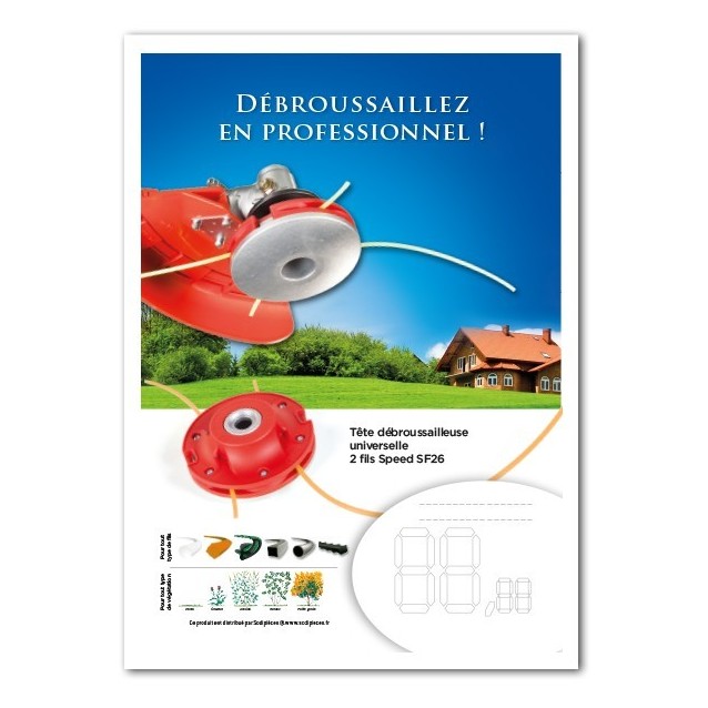 1 Affiche Prix Cuter Pro Offerte !