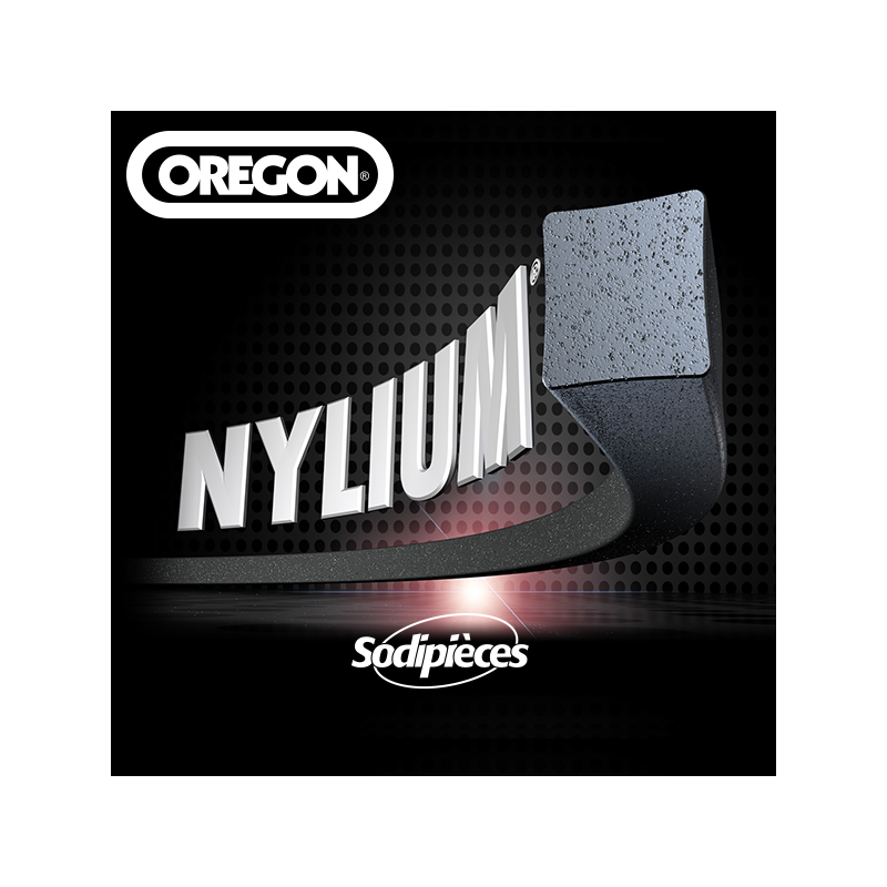 Fil Orégon Nylium carré. 2,4 mm x 245 m pour débroussailleuse