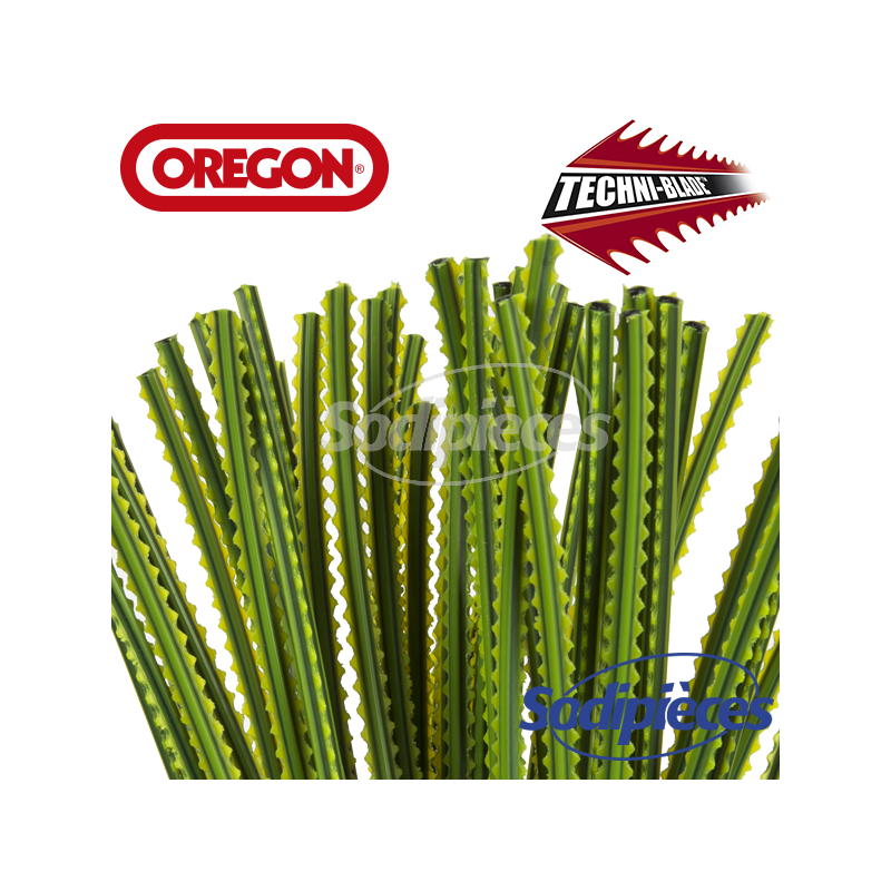  Fil TechniBlade jaune Orégon. 6 mm. Tube de 50 brins