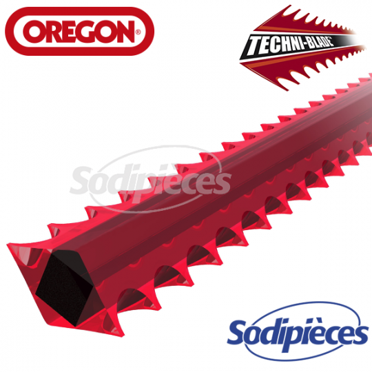  Fil TechniBlade rouge Orégon. 7 mm. Tube de 40 brins