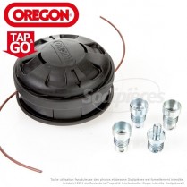  Tête débroussailleusse Orégon Ø 130 mm. Tap and Go