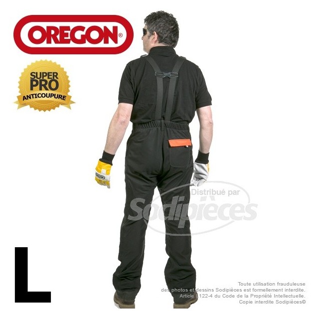 Salopette anti-coupure Orégon Waipoua. Taille L