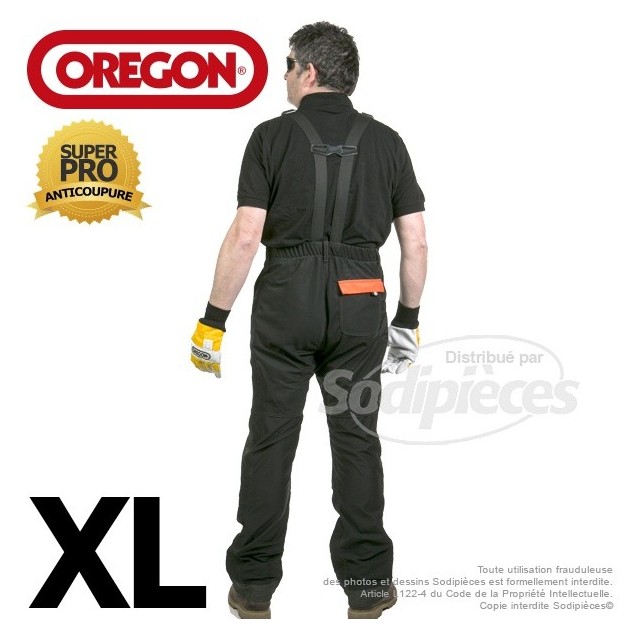 Salopette anti-coupure Orégon Waipoua. Taille L