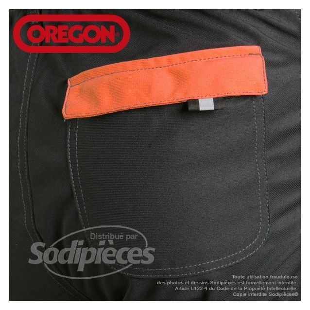 Salopette anti-coupure Orégon Waipoua. Taille L