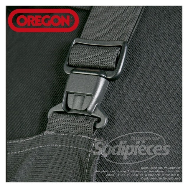 Salopette anti-coupure Orégon Waipoua. Taille L