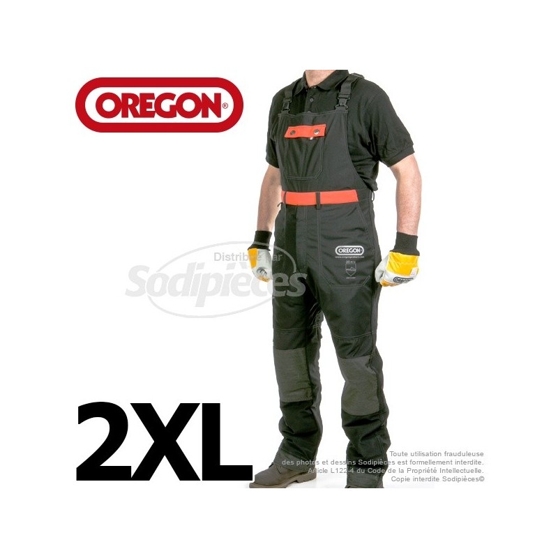 Salopette anti-coupure Orégon Waipoua. Taille L