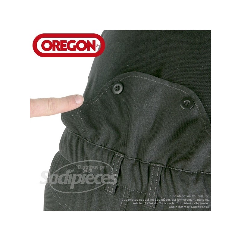 Salopette anti-coupure Orégon Waipoua. Taille L
